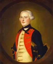 En militærofficer, 1756.