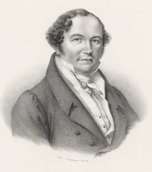 Portræt af komponisten Conradin Kreutzer 1780-1849.