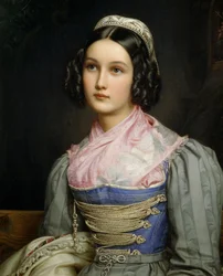Portræt af Helene Sedelmayer