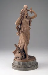 Bacchante bærer et barn på sine skuldre, ca. 1780-1796