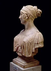 Portrætbuste af Jeanne Delhorme, 1802 (terracotta)