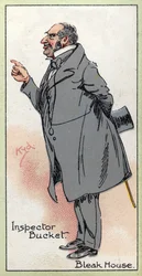 Inspektør Bucket, fra "Bleak House", af Charles Dickens, 1923