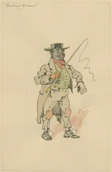 Den sorte kusk, ca. 1920