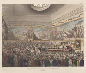 Selskab til Fremme af Kunster m. m., Adelphi, 1. Juli 1809., 1. Juli 1809.