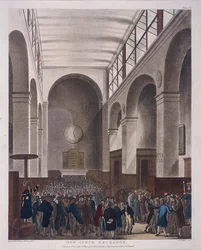 Børs, Bartholomew Lane, London, 1809