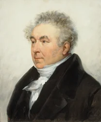 Portræt af Charles-Guillaume Etienne 1778-1845, ca. 1840.