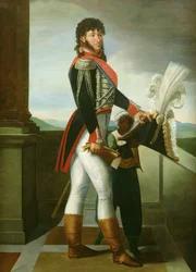 Joachim Murat (1767-1815) iført uniform af en oberst af garden, 1813