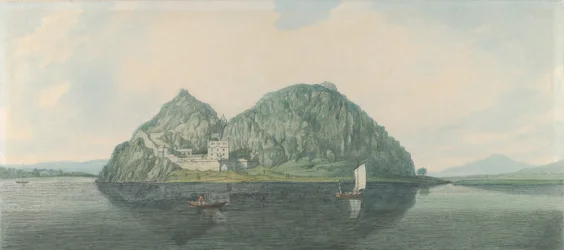 Dumbarton Rock fra syd, 1788.