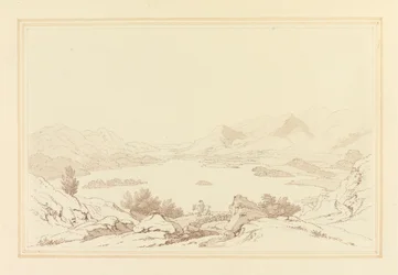 Generel udsigt over Lake of Derwent Water