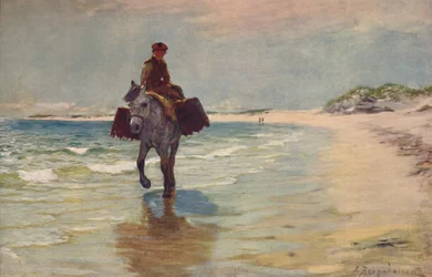 På kysten, Connemara, 1881.