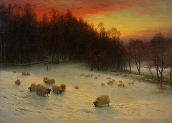 When the West with Evening Glows, udst.1910 (olie på lærred)