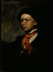 The Whistling Boy, ca. 1873 (olie på lærred)