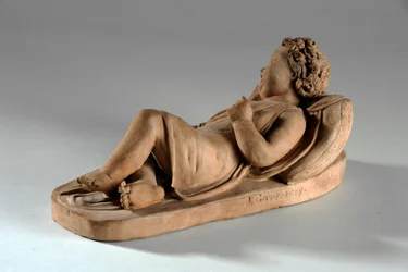 Maquette for Jane Gott som en babe in the Wood