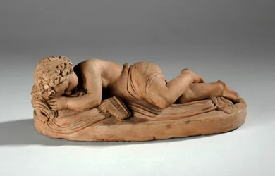 Maquette for Margaret Gott som en babe in the Wood