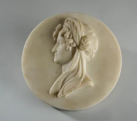 Medaljon Portræt af fru Elizabeth Gott