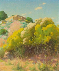 Taos Studio (olie på lærred)