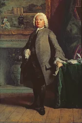 Portræt af Samuel Richardson (1689-1761) 1750
