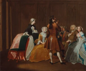 Familien Harlowe, fra Samuel Richardsons "Clarissa"