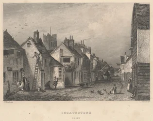 Ingatestone, Essex, tryk lavet af John Henry Henshall