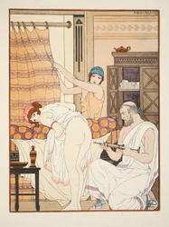 Et lavement, illustration fra «Hippokrates