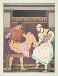 Klyster, illustration fra «Hippokrates