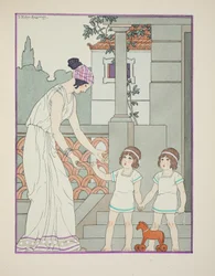 Enæggede tvillinger, illustration fra 