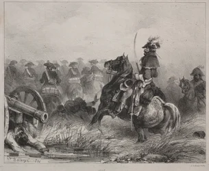 Kavaleriscene, 1836.