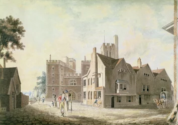 Udsigt over ærkebiskoppens palads, Lambeth