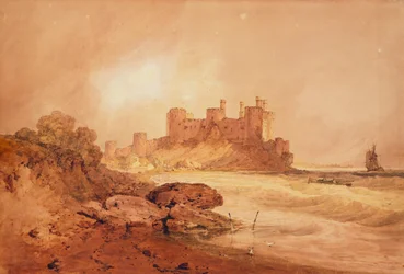 Conway Castle, North Wales, ca. 1800