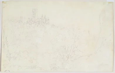 Durham, ca.1801 (blyant på papir)