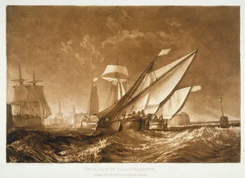 F.55.I Indgang til Calais Havn, fra 