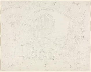 Hereford Cathedral, ca. 1793.