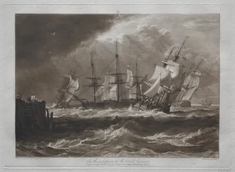 Liber Studiorum: Ships in a Breeze