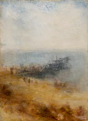 Margate Jetty (olie på lærred)
