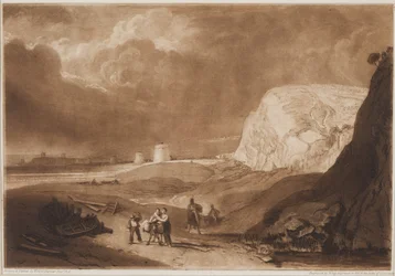 Martello Towers Near Bexhill, Sussex, 1811dani