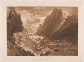 Mer de Glace, Chamonix-dalen, Savoyen
