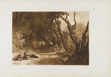 Procris og Cephalus, plade 41 fra Studiebogen