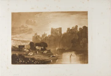 River Wye, tallerken 48 fra Liber Studiorum