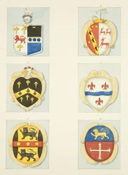 Våbenskjolde i St James
