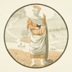 Farvet glas i St Mark