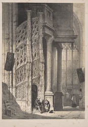 Middelalderens arkitektur: Trappe, St. Maclou, Rouen