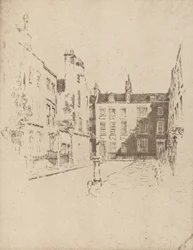 Cowley Street, Westminster, 1906.