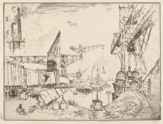 Kraner i Duisburg