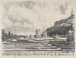 Eleusis, Templets Belægning