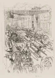 Engelsk krigsarbejde: The Gun Shop