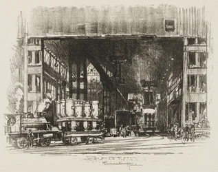 Engelsk War Work: The Urns, Casting Big Shells