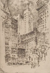 Fire-etagers hus, 1904.
