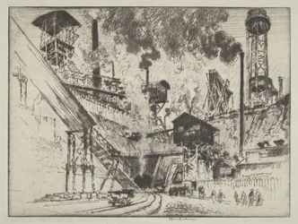 Minemundingen, Ruhrort nær Oberhausen
