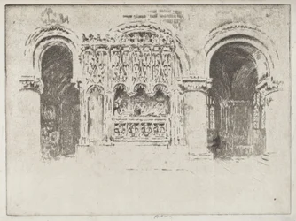 Grundlæggerens grav, Saint Bartholomew den Stores kirke