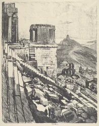Templet Nike, Athen, 1913.